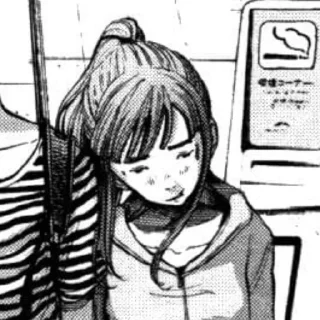 Sticker from oyasumi punpun || by @johnegbertlover