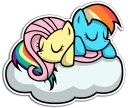 😇 emoji My Little Pony @TVstickers Telegram sticker 15 of 42