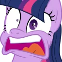 😖 emoji My Little Pony @TVstickers Telegram sticker 3 of 42