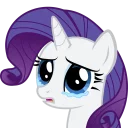 ☹️ emoji My Little Pony @TVstickers Telegram sticker 6 of 42