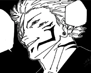 🌟 emoji Ryomen sukuna true form Telegram sticker 3 of 87