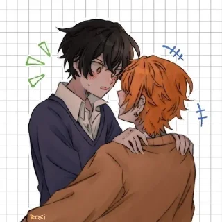 🌟 emoji сасаки и мияно Telegram sticker 15 of 50