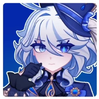 Sticker from Furina Stickers 1 ✧ @cultaboutfurina