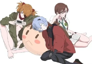 Sticker from ayanami rei