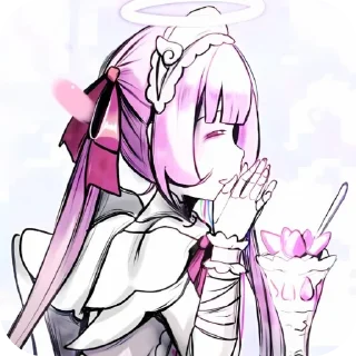 🩷 emoji Ai-chan xD | by.. @yukkinkii Telegram sticker 22 of 25