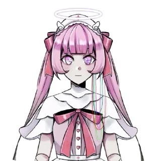 🩷 emoji Ai-chan xD | by.. @yukkinkii Telegram sticker 7 of 25