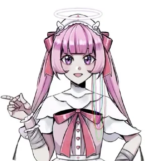 🩷 emoji Ai-chan xD | by.. @yukkinkii Telegram sticker 9 of 25