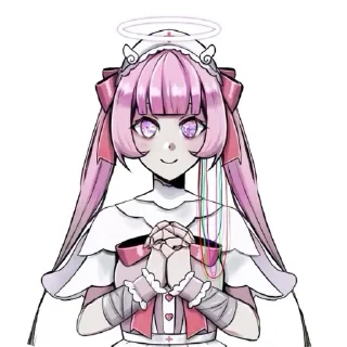 🩷 emoji Ai-chan xD | by.. @yukkinkii Telegram sticker 11 of 25