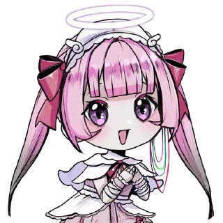 🩷 emoji Ai-chan xD | by.. @yukkinkii Telegram sticker 17 of 25