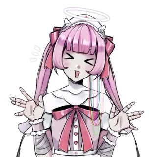 🩷 emoji Ai-chan xD | by.. @yukkinkii Telegram sticker 8 of 25