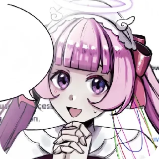 🩷 emoji Ai-chan xD | by.. @yukkinkii Telegram sticker 23 of 25