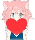 Sticker from A Cute Little Cat Girl