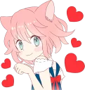 Sticker from A Cute Little Cat Girl