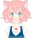 ☺️ emoji A Cute Little Cat Girl Telegram sticker 17 of 40