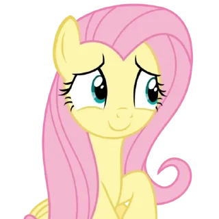 Sticker from Fluttershy @toshwallstreet