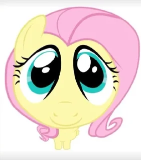 🌟 emoji флаттершай @qawzrr Telegram sticker 20 of 54