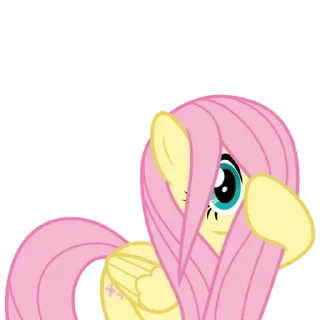 Sticker from Fluttershy @toshwallstreet