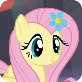Sticker from Fluttershy @stickerpacksfan