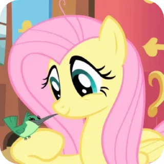 Sticker from Fluttershy @stickerpacksfan