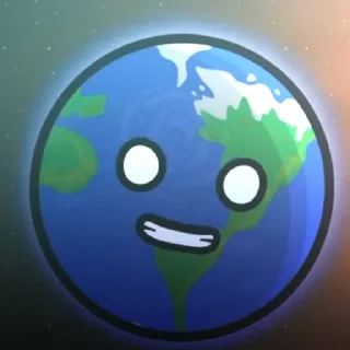 ꒰ 🌎 ꒱ ᴇᴀʀᴛʜ (шаранутый космос) sticker preview 4