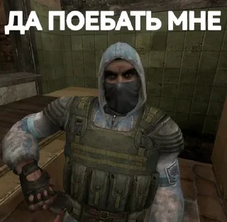 Sticker from Да поебать нам сталкерам