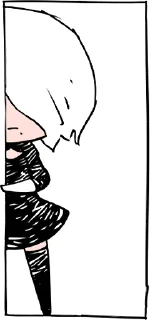 Sticker from NieR:Automata 2B :: @line_stickers