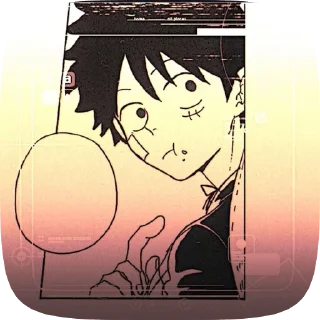 Sticker from ‹📑›Luffy @ShowTimesh