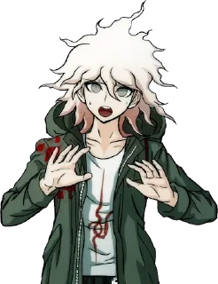 😧 emoji ✳️⚪Nagito Kamaeda⚪✳️ @dshosmil Telegram sticker 24 of 120