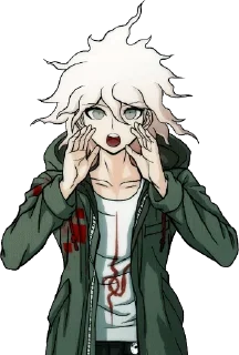😲 emoji ✳️⚪Nagito Kamaeda⚪✳️ @dshosmil Telegram sticker 19 of 120