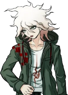 😔 emoji ✳️⚪Nagito Kamaeda⚪✳️ @dshosmil Telegram sticker 16 of 120