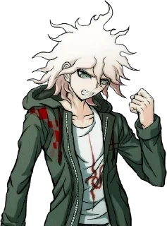 😤 emoji ✳️⚪Nagito Kamaeda⚪✳️ @dshosmil Telegram sticker 21 of 120