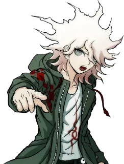 😠 emoji ✳️⚪Nagito Kamaeda⚪✳️ @dshosmil Telegram sticker 11 of 120