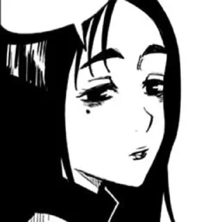 😐 emoji Ieiri Shoko Telegram sticker 3 of 49