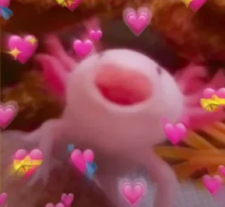 ❤️ emoji Животные хих Telegram sticker 14 of 29