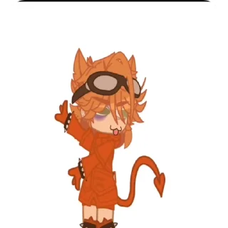Sticker from Мой Курасан Гача|автор-kUROSYA