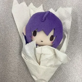 Sticker from mafufu plush @cherrrygarrden