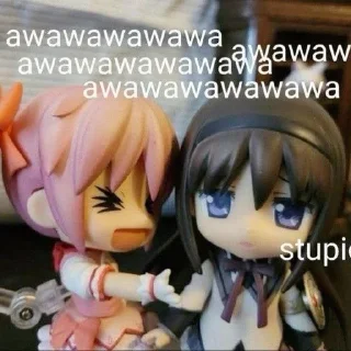 Sticker from IluvMadoka• creator @Pixxiell