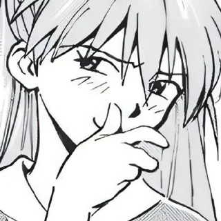 🍙 emoji Asuka | @realixes Telegram sticker 10 of 35