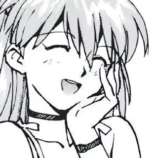 🍙 emoji Asuka | @realixes Telegram sticker 15 of 35