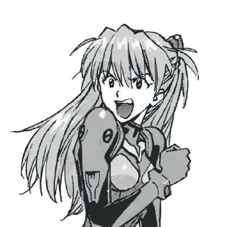 🍙 emoji Asuka | @realixes Telegram sticker 8 of 35