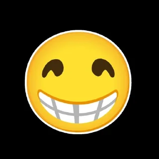 Sticker from Silly smile