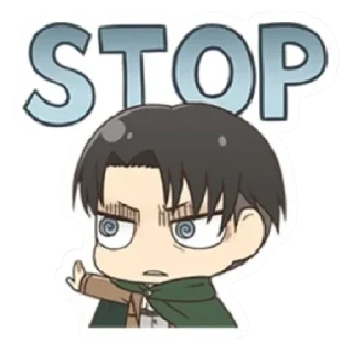 Sticker from Levi Ackerman