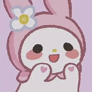 💗 emoji ᵐᵉᶫᵒᵈʸ & ᵏᵘʳᵒᵐᶦ @qwentymio Telegram sticker 2 of 50