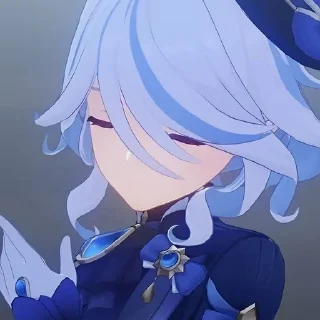 🪼 emoji ꜰᴜʀɪɴᴀ ！💧 「GEᑎSᕼIᑎ IᗰᑭᗩᑕT 」 𝘽𝙔 Telegram sticker 13 of 45