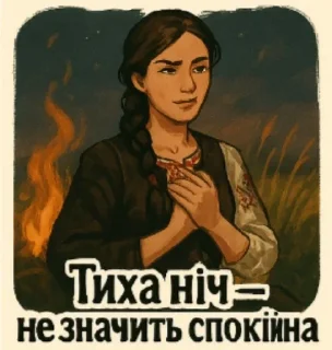 🌾 emoji ⚔️Українська Повстанська Армія Telegram sticker 5 of 19