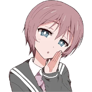 👂 emoji Молчаливая-тян @Nyasticks Telegram sticker 8 of 41