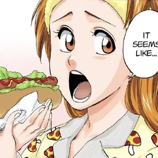 🥟 emoji orihime inoue @m998i54 Telegram sticker 7 of 84