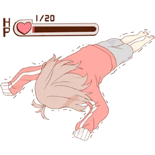 Sticker from Ленивая тян @nyasticks