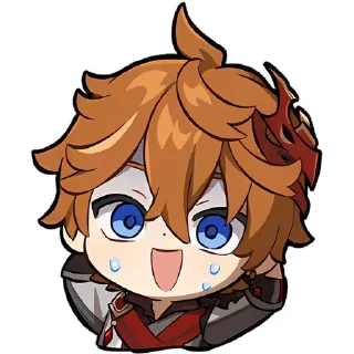 🌟 emoji Tartaglia/child Telegram sticker 8 of 29