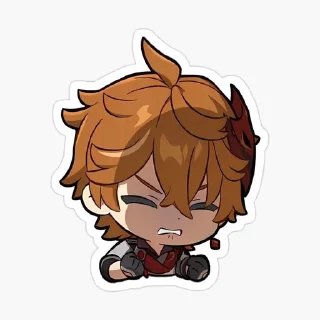 🌟 emoji Tartaglia/child Telegram sticker 9 of 29